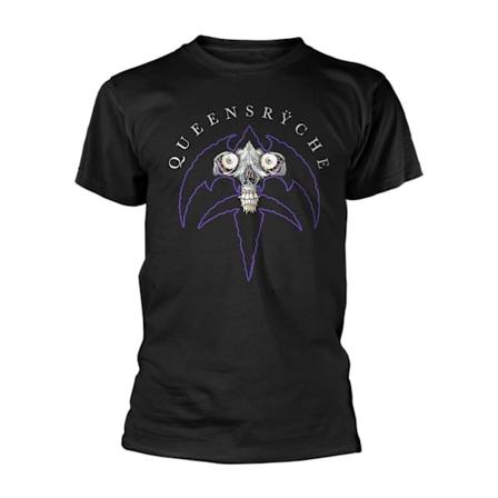 Queensrÿche Unisex Adult Empire Skull T-Shirt M Svart Black M