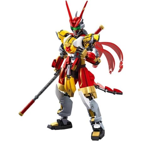 DAHONPA Monkey Transforming Mech Byggsats, Warrior Modell Kit 750+ delar Samlarobjekt Mytiska Gåvor för Vuxna och Barn