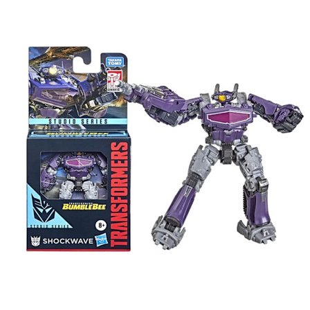 Hasbro Transformers Lelut Movie Studio Series Core Wave Transformers: 9 cm Rumble Ravage Shockwave Toimintahahmo Mallisto