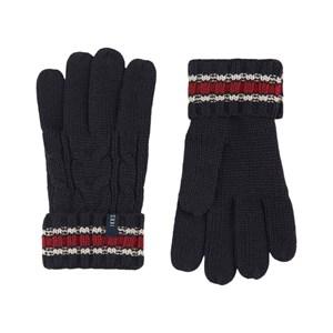 Kids - IKKS Navy Knitted Gloves 18-24 Months - Gloves and mittens - 18-24 months - Navy