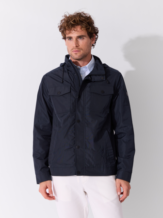 MATCH - Lombardy jakke - Mario Conti - Str. L - Herre - Jakker & Frakker - Blå - 100% polyester - resirkulert. Fôr: 100% polyamid - resirkulert