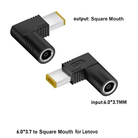 6,0*3,7 mm till DC-kontakt 240W Adapter 6037-SQUARE MOUTH 6037-SQUARE