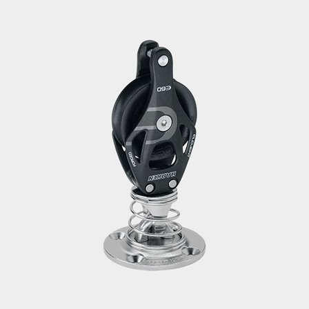 Harken 60mm Aluminum Element Stand-Up Block - Becket (6278)
