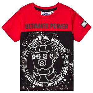 Kids - Fabric Flavours Red/Black Avengers Infinite Power T-Shirt 7-8 years - Tops - 7-8 years - Black