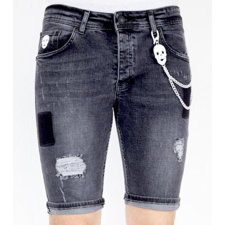 Local Fanatic Denim Shorts svart, Herr, Herr, Storlek: W29