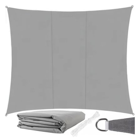 Aurinkopurje / Purjekangas - Vedenpitävä - 4x3 m - 180g/m2