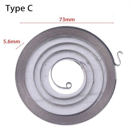 1st Kedjesågfjäder Dragplatta fjäder TYP C TYP C