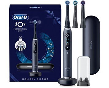 Oral-B-iO 9 Holiday Giftset-Elektrisk tannbørste med trykksensor- Perfekt gavesett-Oral care-Elektriske tannbørster