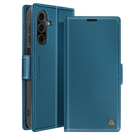 Pung Etui - AVIZAR - Samsung Galaxy A26 - Anti-RFID - Blå - Elegant Design