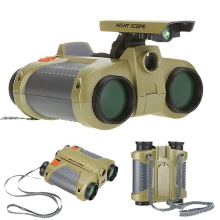 Barns Night Vision 4x30 Kikare Teleskop Professionell Fokusering Night Vision Kikare Vandring Camping Teleskop
