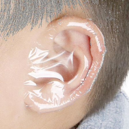 100 stk. Vandtætte Øreklistermærker Svømme Ørepatches Ørebeskyttere