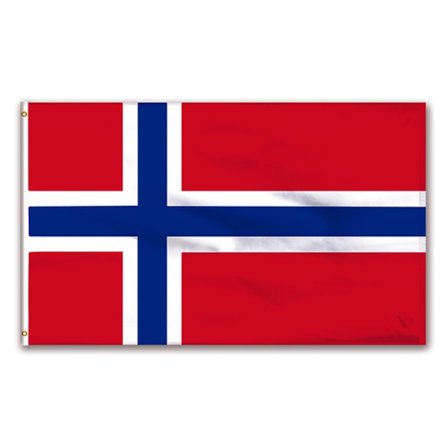 Norge Flagg - 150 x 90 cm