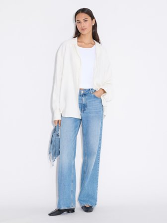 Holzweiler Summer Relaxed Shirt - Off White - Women's - XL