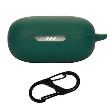 För JBL Live Flex Bluetooth Hörlurar Anti-fall Fodral Silikonskydd med Anti-förlorat Spänne