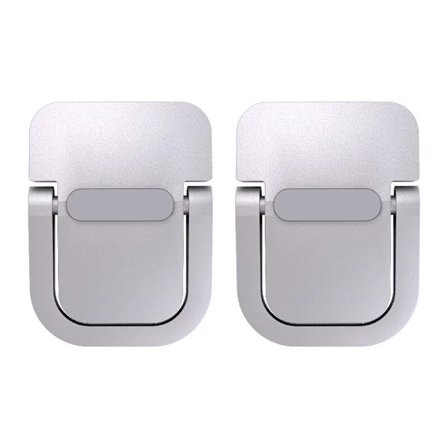 2 delar Laptop Ställ för Dator Tangentbord Ställ Riser Aluminium Mini Portable Laptop Stativ