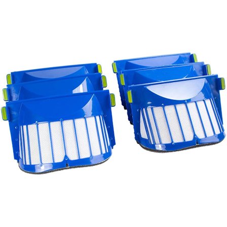 6 filter för iRobot Roomba 600 och PET dammsugare.