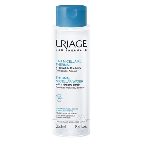 URIAGE IGIENE VISO Acqua Micellare Termale per Pelle Normale e Secca 250ml - Acqua detergente viso