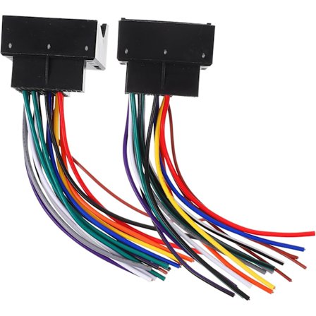 Bilstereo Kabelhärva Radio Kabelhärva Universell Kompatibilitet Inget Behov av Att Klippa Material Lätt att Installera