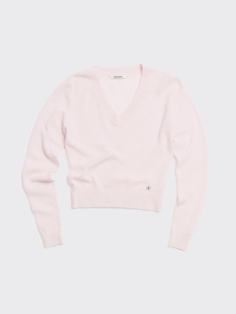 Slim Cashmere V-Neck Sweater