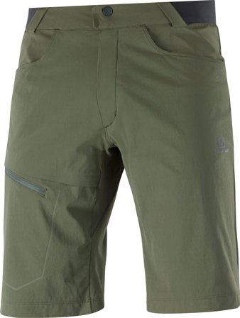 Salomon Men's Wayfarer Shorts Men hiking shorts Green 54