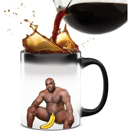 En farveskiftende krus med Barry Woods, perfekt til kontordiller, fødselsdagsfester eller julejokes (33 cl).