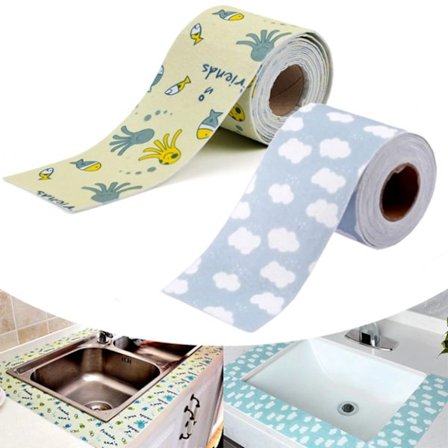 2 Ruller Vindue Glas Absorberende Tape Selvklæbende Vandafvisende