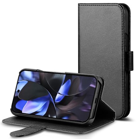 SiGN Plånboksfodral för Google Pixel 9A - Svart