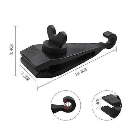 10 kpl markiisin puristimet pressukiinnikkeet raskaaseen käyttöön lukitusote telttakiinnikkeet uima-altaan markiisin benji-johto auto