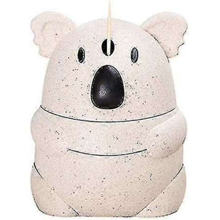 Tandpetardispenser med Tryckfunktion, Automatisk Söt Koala Tandpetarhållare Tandpetare Organizer Förvaring