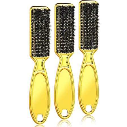 3 stycken Clipper Blade rengöringsborste Hårtrimmer rengöring Nylon