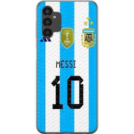 Yhteensopiva Puhelinkuori Samsung Galaxy A04s Lionel Messi (Argentina)