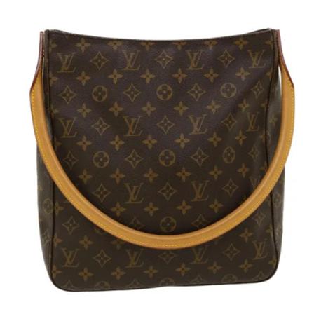 Louis Vuitton Vintage, Pre-owned Canvas louis-vuitton-bags Bruin, Dames, Maat:ONE Size