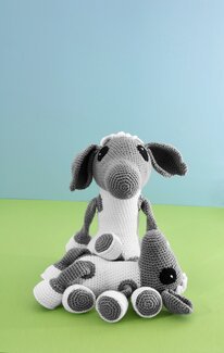 Hekleoppskrift Lamm - Svarta Fåret