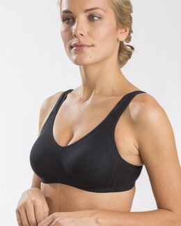 Bh utan bygel Comfort Svart - C80 - Trofé
