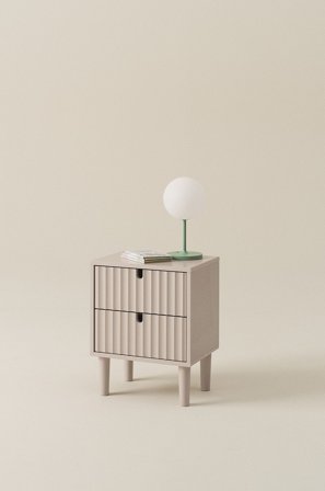 Jotex - Nattbord BEIGE - TOULUSE - Kjøp Barneskap & barnehyller hos Jotex