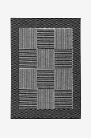 InHouse Group - Slätvävdmatta Brick - Grå - Slätvävda mattor - 133X190 - Från Homeroom