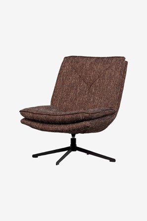 WOOOD - Milaro Svängbar fåtölj - Brun - Fåtöljer - Från Homeroom