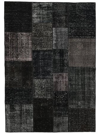 Vintage Patchwork Dywan 170X240 Wełna