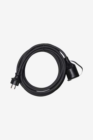 Star Trading - Forlængerkabel Lungo - Sort - Tilbehør - Fra Homeroom