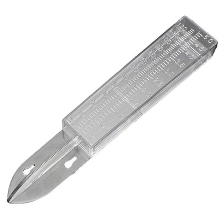 Regnmåler Jord Regn Vandmåler Regn Plast Målebæger med Dobbelt Skala