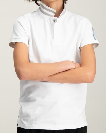 Pelle P JR Team Polo Hvid Poloshirts Dreng - Kids Brand Store