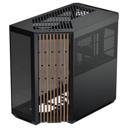 APNX AeroCool Geh Midi APNX V1-W-BK-V1 (B/Wood/MicroATX/MiniITX