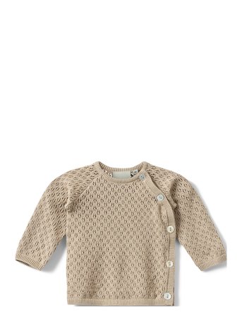Sofie Schnoor Baby and Kids Dorasb Knit - Beige - 44