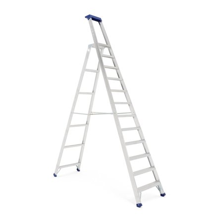 Aluminiumleiter HIGHER mit 12 Stufen, 2800 mm