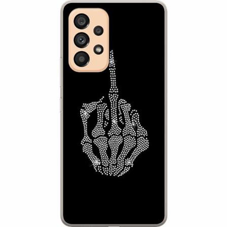 Samsung Galaxy A53 5g Genomskinligt Skal Fuck You Bling