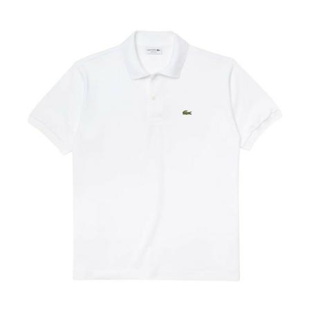 Lacoste, T-Shirts Wit, Heren, Maat:S,Katoen
