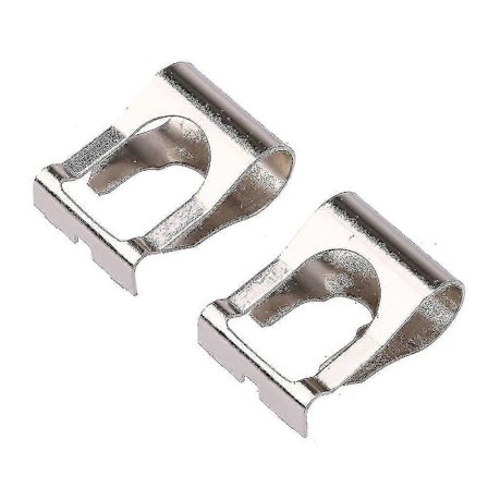 2 st Krom Vindrutetorkarlänkage Motorklämma För Fiat Punto Mk1 Mk2 176 188