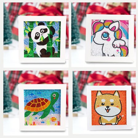 5D Diamantmålning (Exklusive ram) 15cm*15cm 5D Diamantmålning