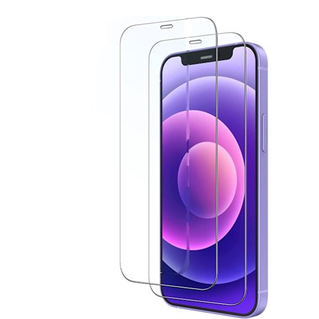 2-Pack - iPhone 12 Mini - Härdat Glas Skärmskydd