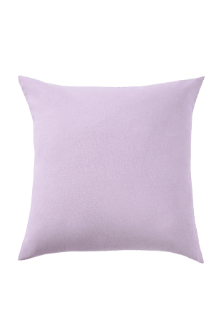 Åhléns Home Enfärgat kuddfodral MIKA 48x48 cm Kuddar Lila ONESIZE